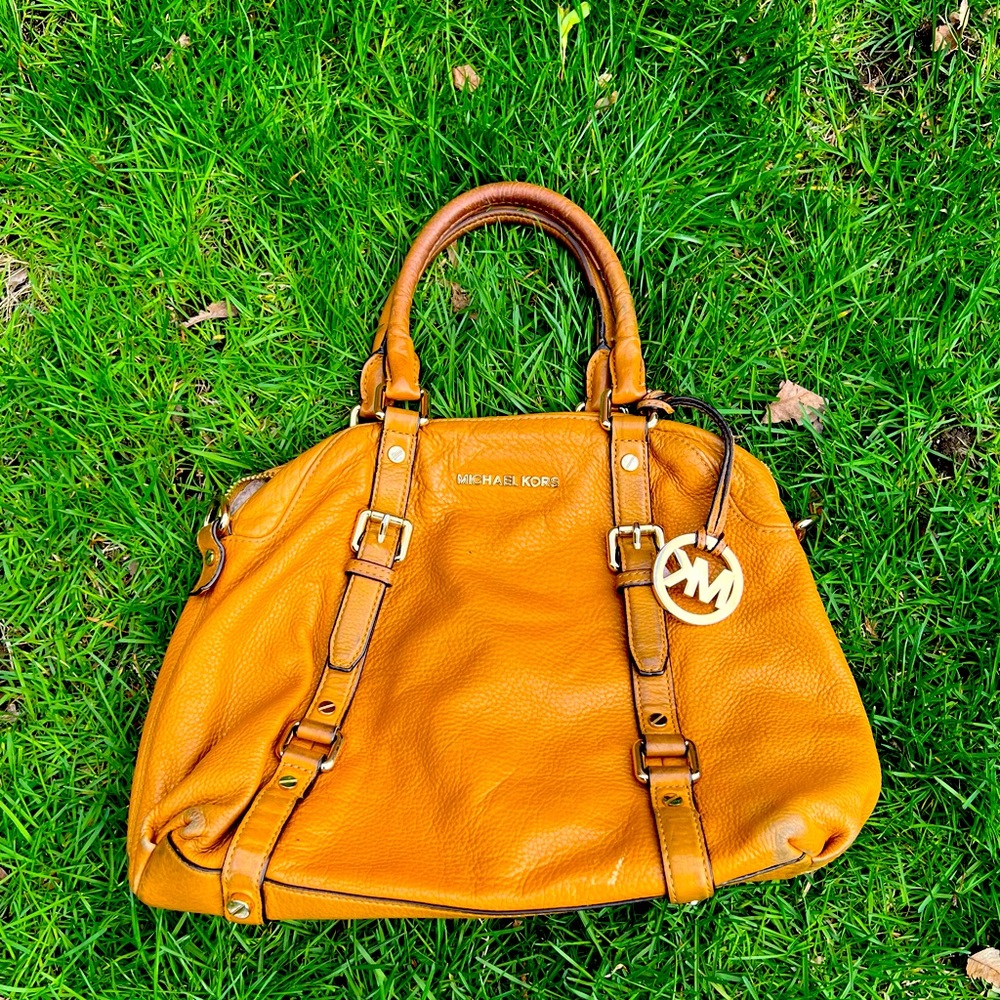 MK Leather bag👜